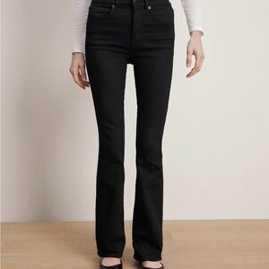 Veronica Beard Beverly Flare Black Jeans